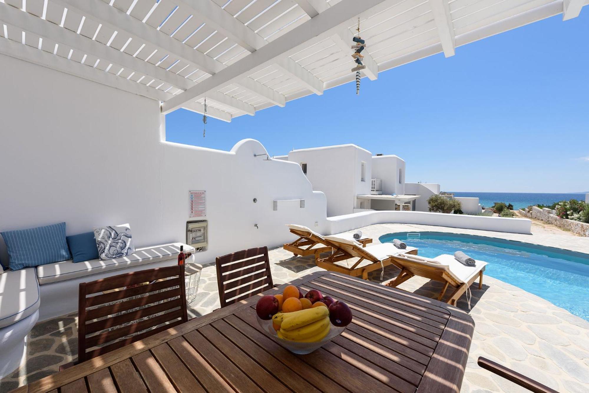 Helen Beach Front Luxury Villas Kastrákion Exterior foto