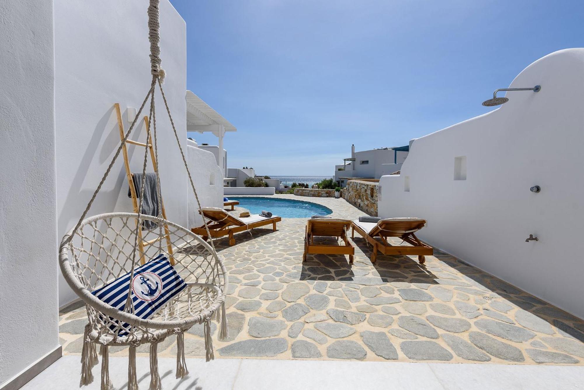 Helen Beach Front Luxury Villas Kastrákion Exterior foto