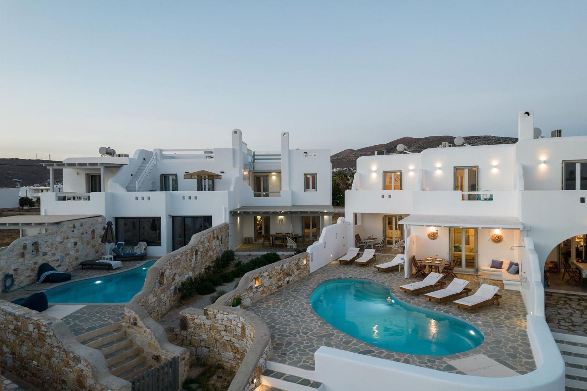 Helen Beach Front Luxury Villas Kastrákion Exterior foto
