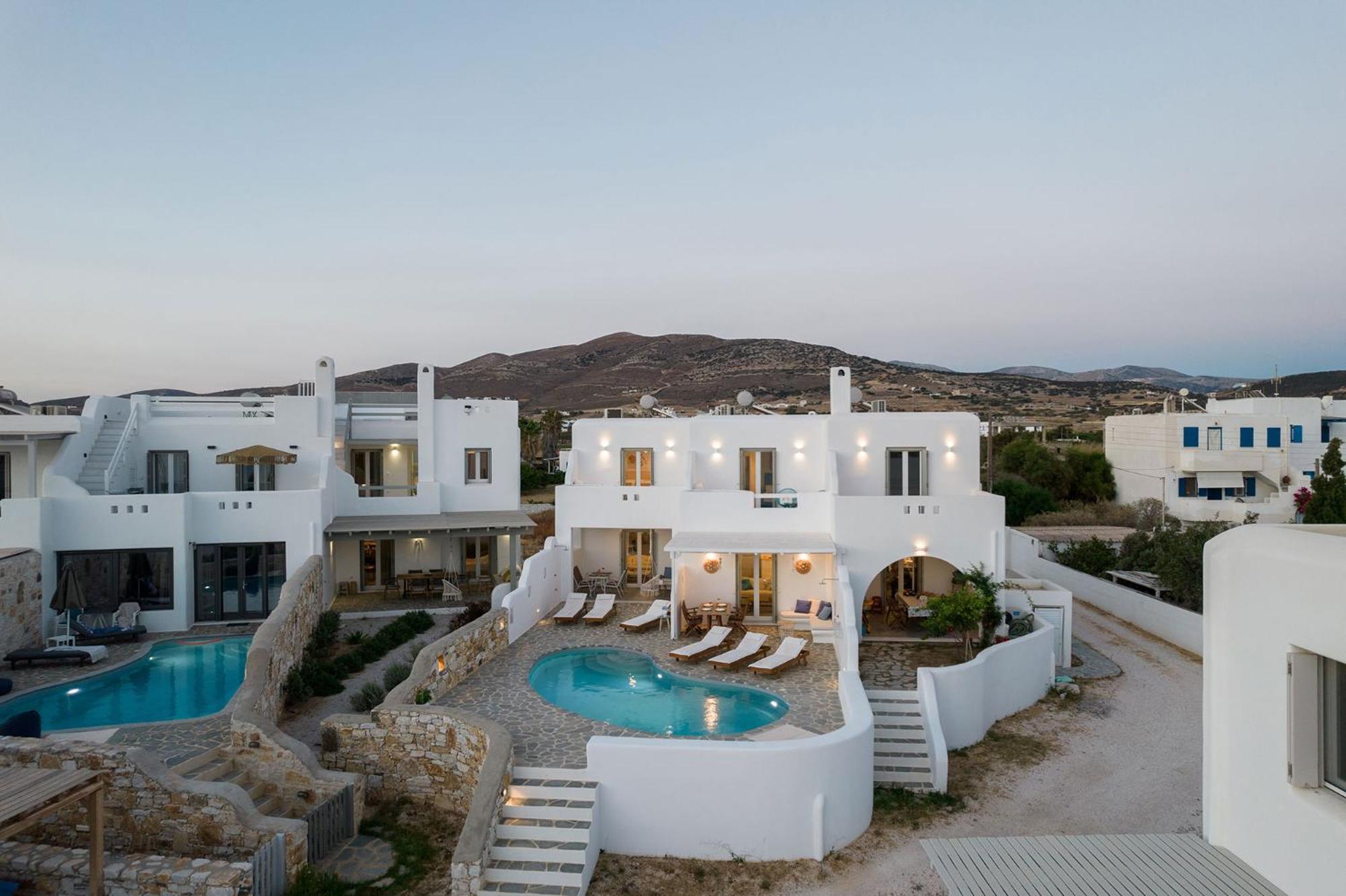 Helen Beach Front Luxury Villas Kastrákion Exterior foto