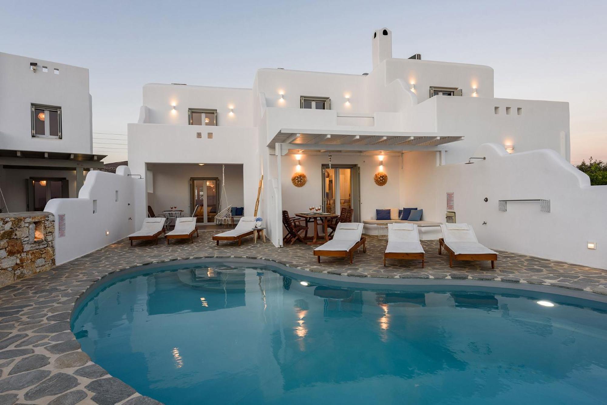 Helen Beach Front Luxury Villas Kastrákion Exterior foto
